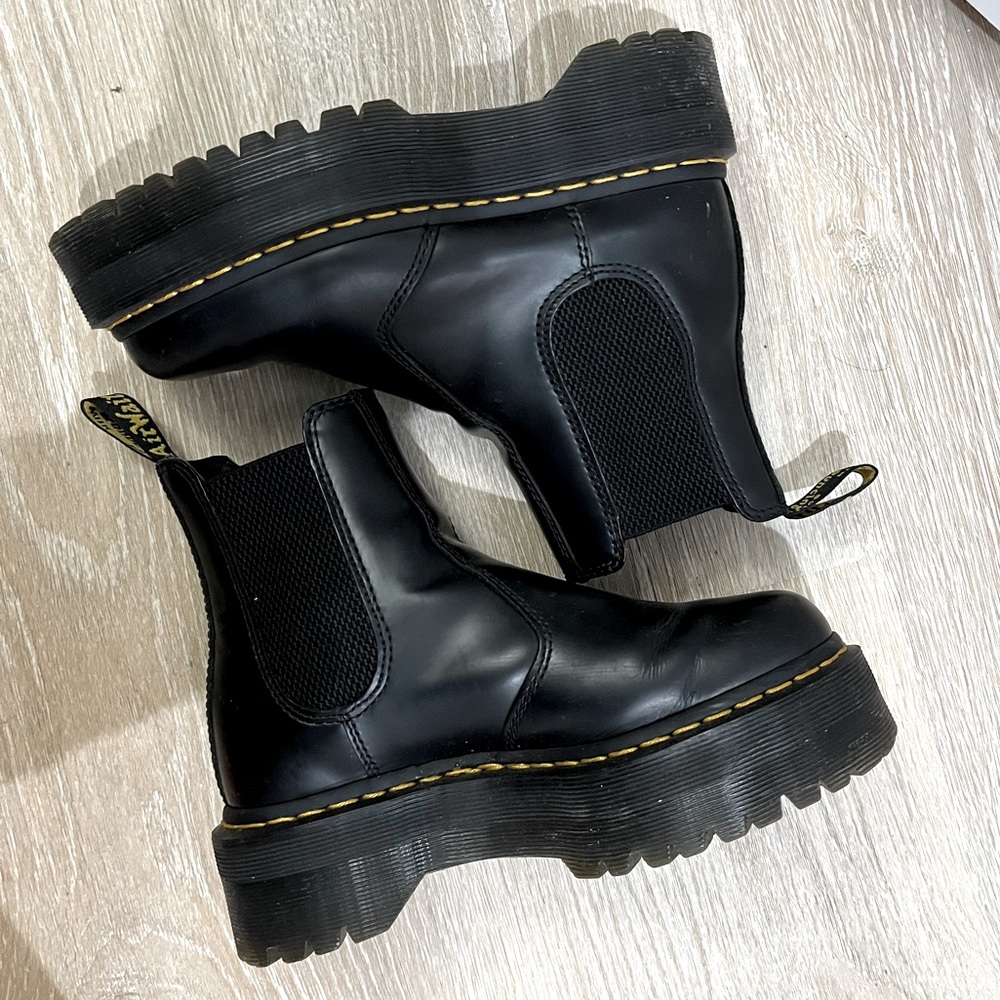 Dr. Martens Black Platform Boot
